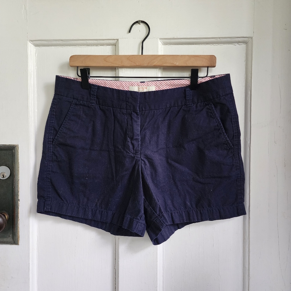 J.Crew Navy Chino Shorts